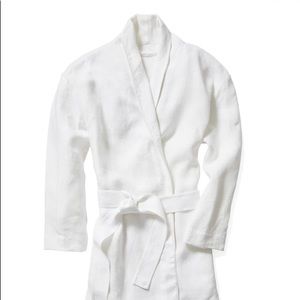 Serena and Lily Linen Sintra Robe New S/M